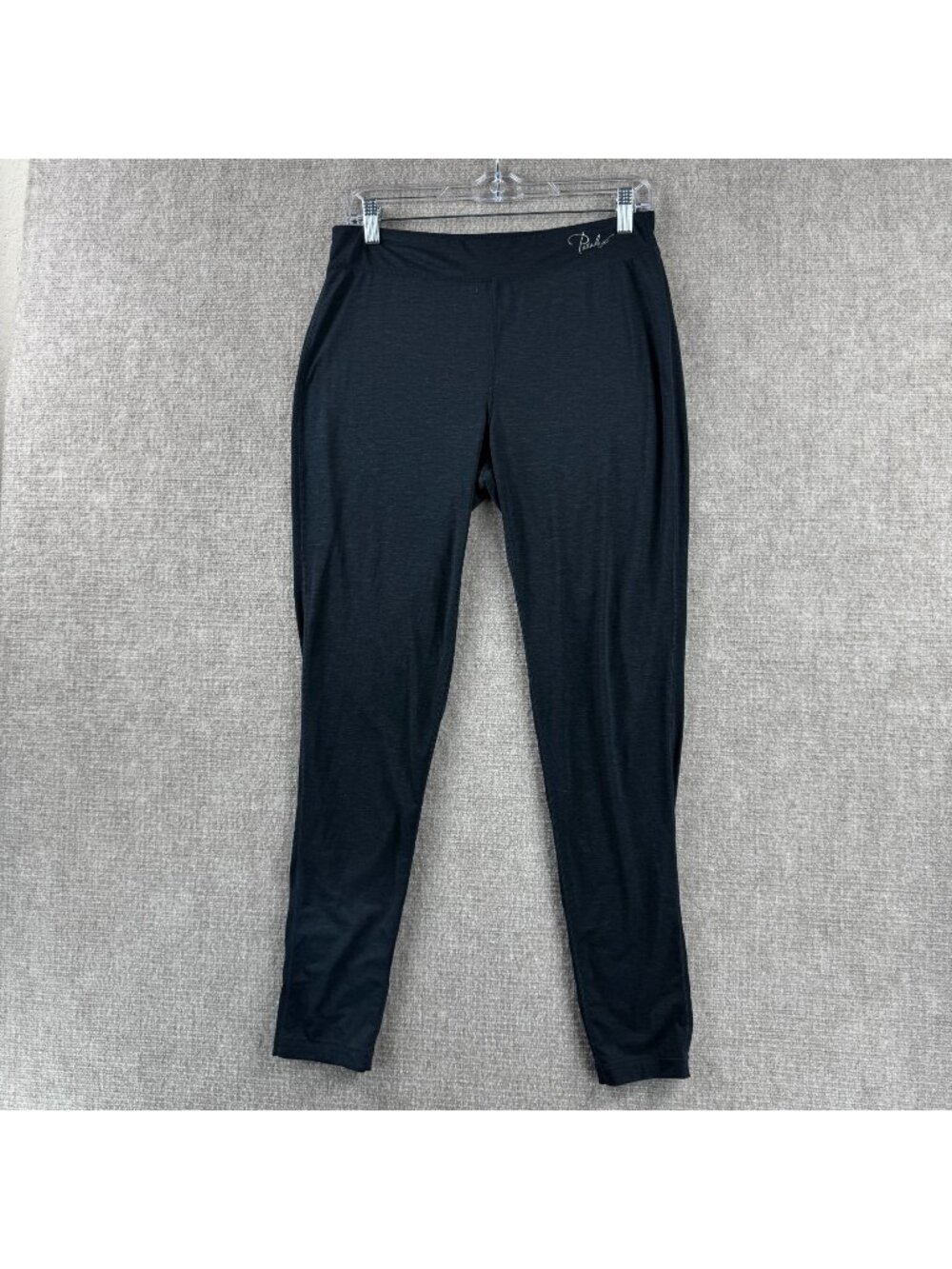 Paradox Merino Blend Base Layer Leggings Womens Large Black Wool Thermal Pants